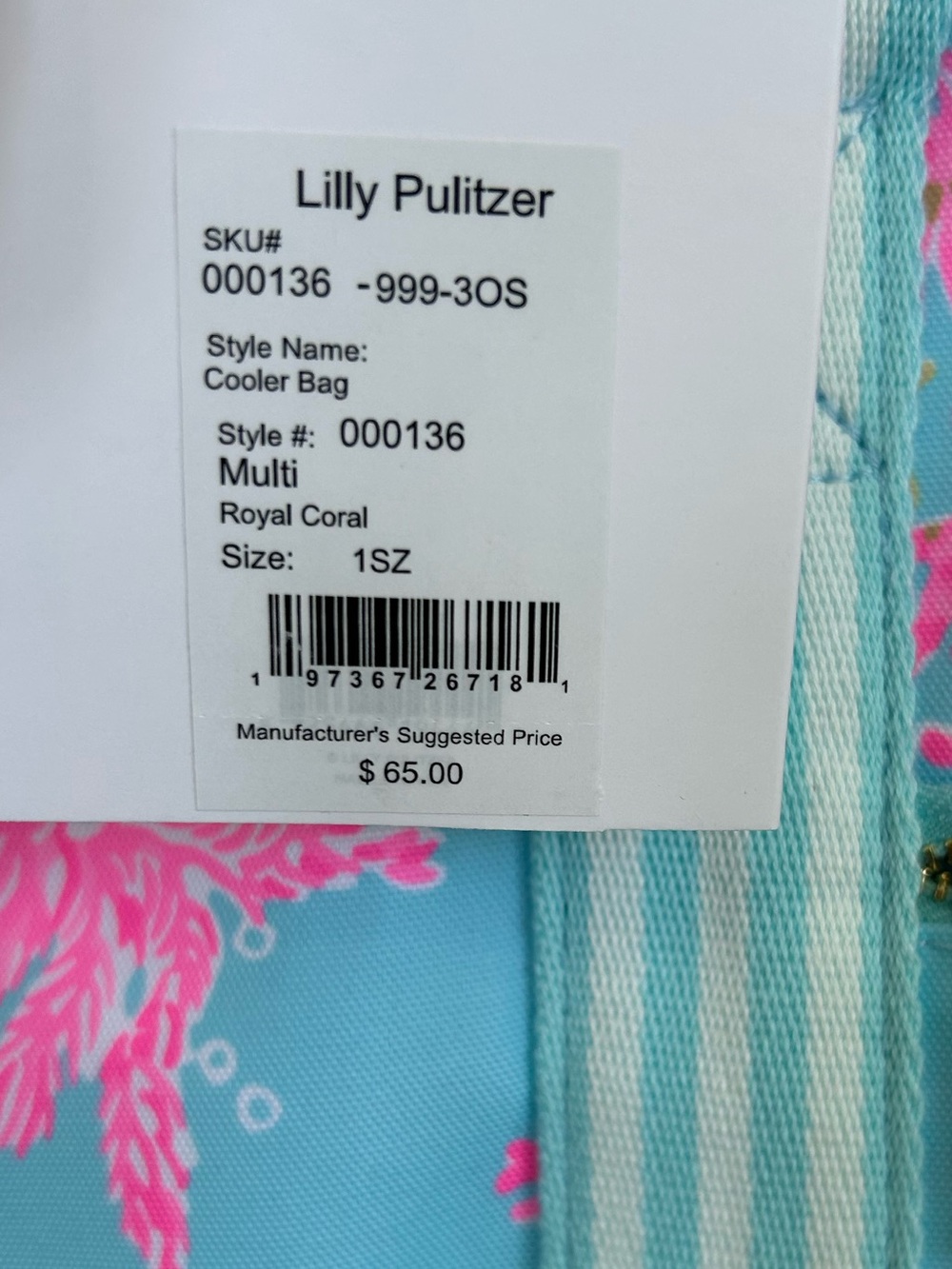 NWT Lilly Pulitzer Large Cooler/Tote Bag - Picture 2 of 7